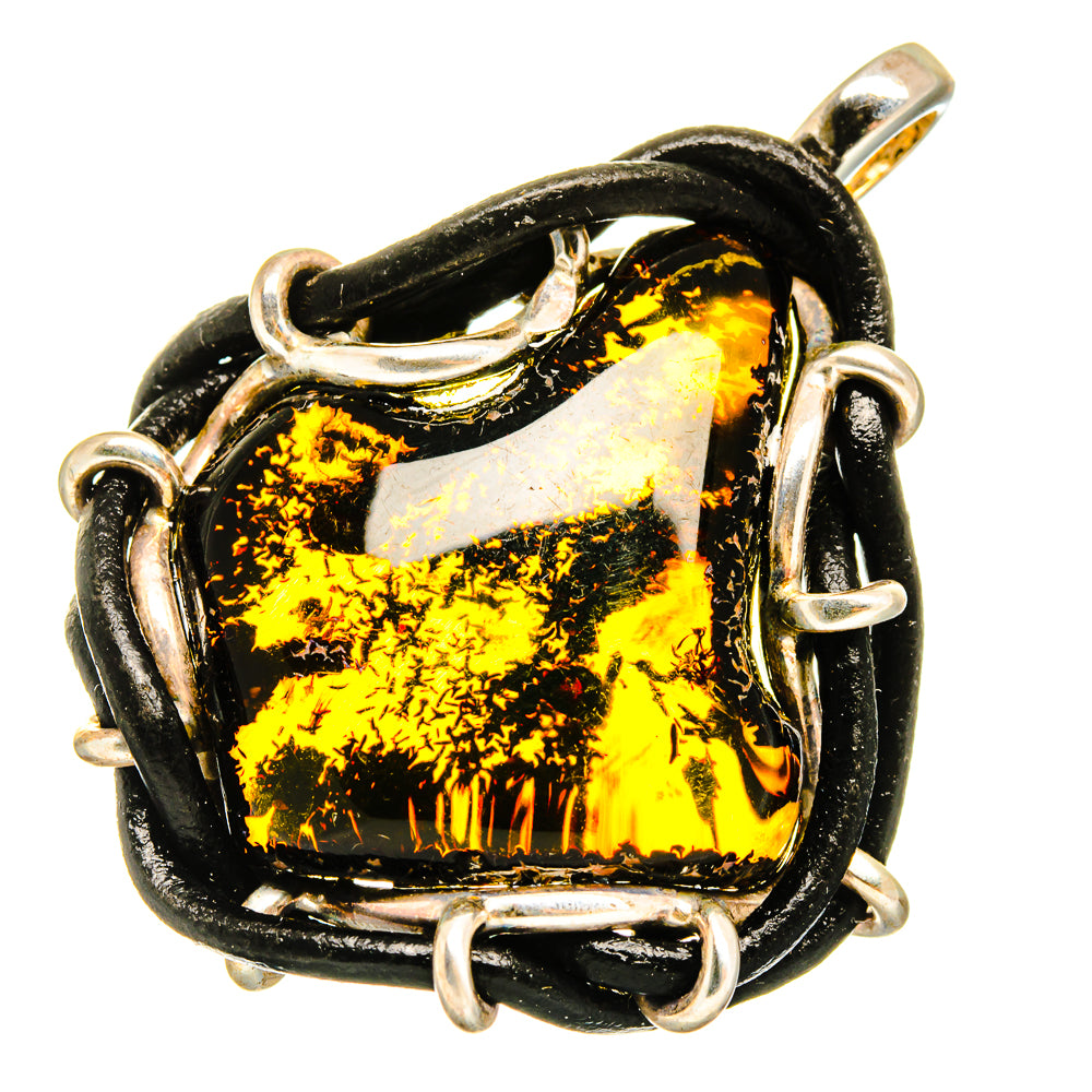 Baltic Amber Pendants handcrafted by Anasilvercos - PD14347