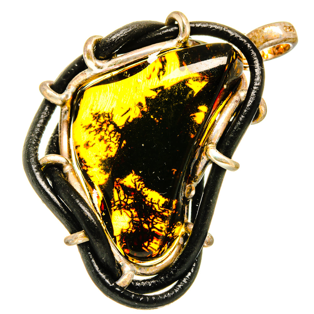 Baltic Amber Pendants handcrafted by Anasilvercos - PD14350