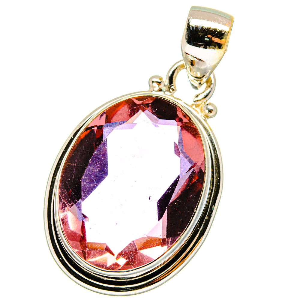 Color Change Alexandrite (lab.) Pendants handcrafted by Anasilvercos - PD14392
