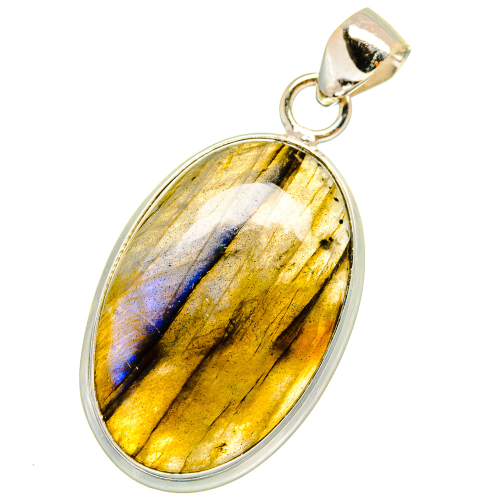 Labradorite Pendants handcrafted by Anasilvercos - PD14394