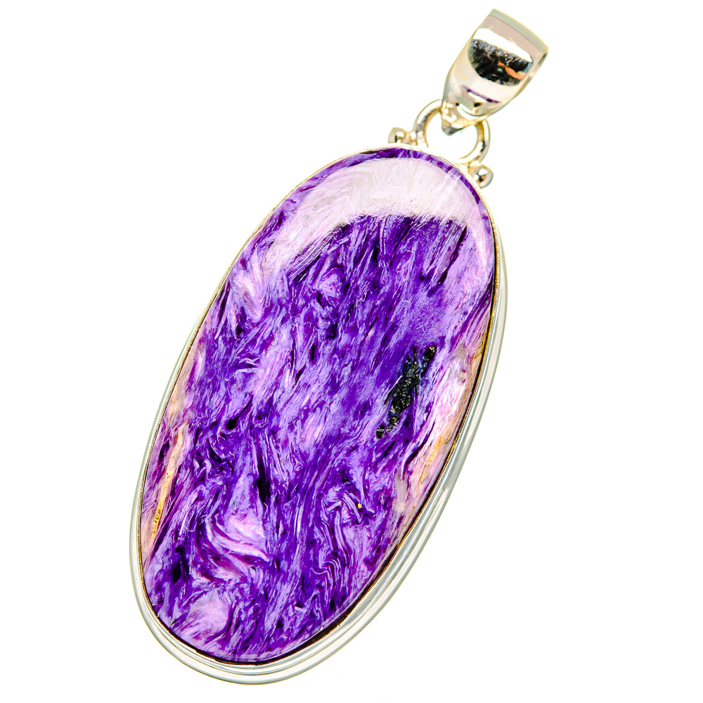 Charoite Pendants handcrafted by Anasilvercos - PD14405