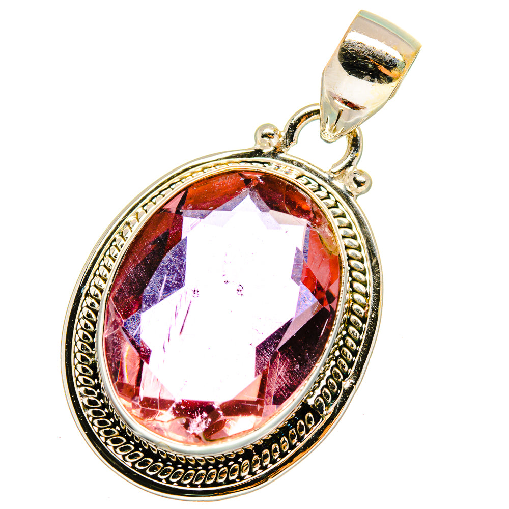 Color Change Alexandrite Pendants handcrafted by Anasilvercos - PD14411