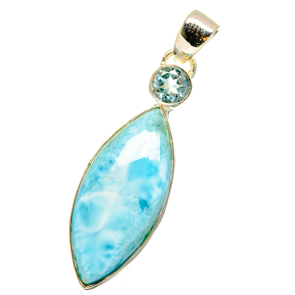 Larimar Pendants handcrafted by Anasilvercos - PD14412