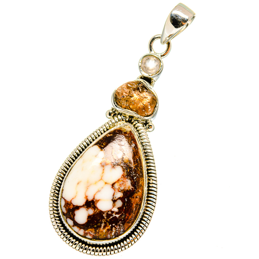 Wild Horse Jasper Pendants handcrafted by Anasilvercos - PD14415