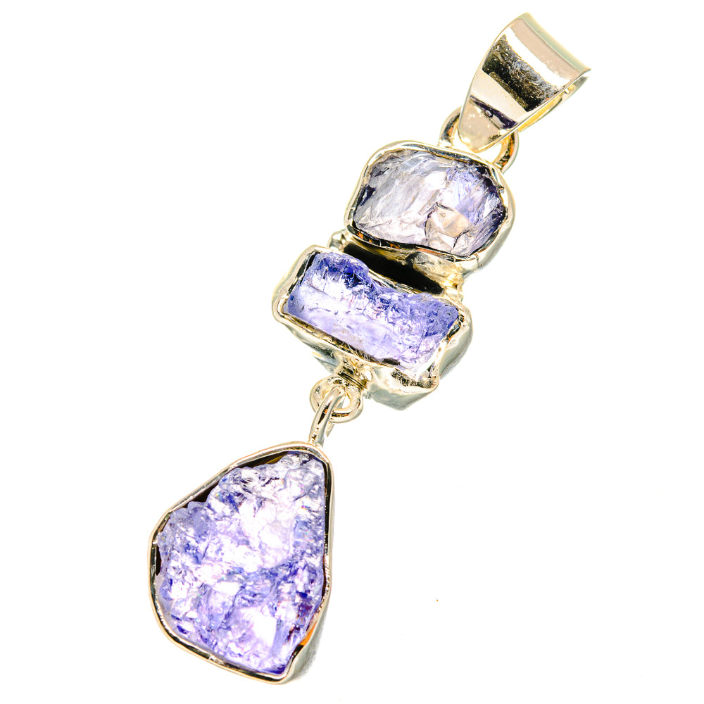 Tanzanite Pendants handcrafted by Anasilvercos - PD14422
