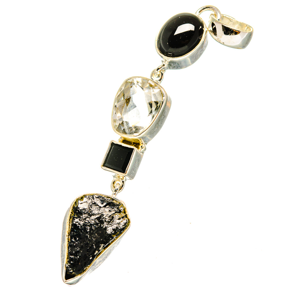 Tektite Pendants handcrafted by Anasilvercos - PD14425