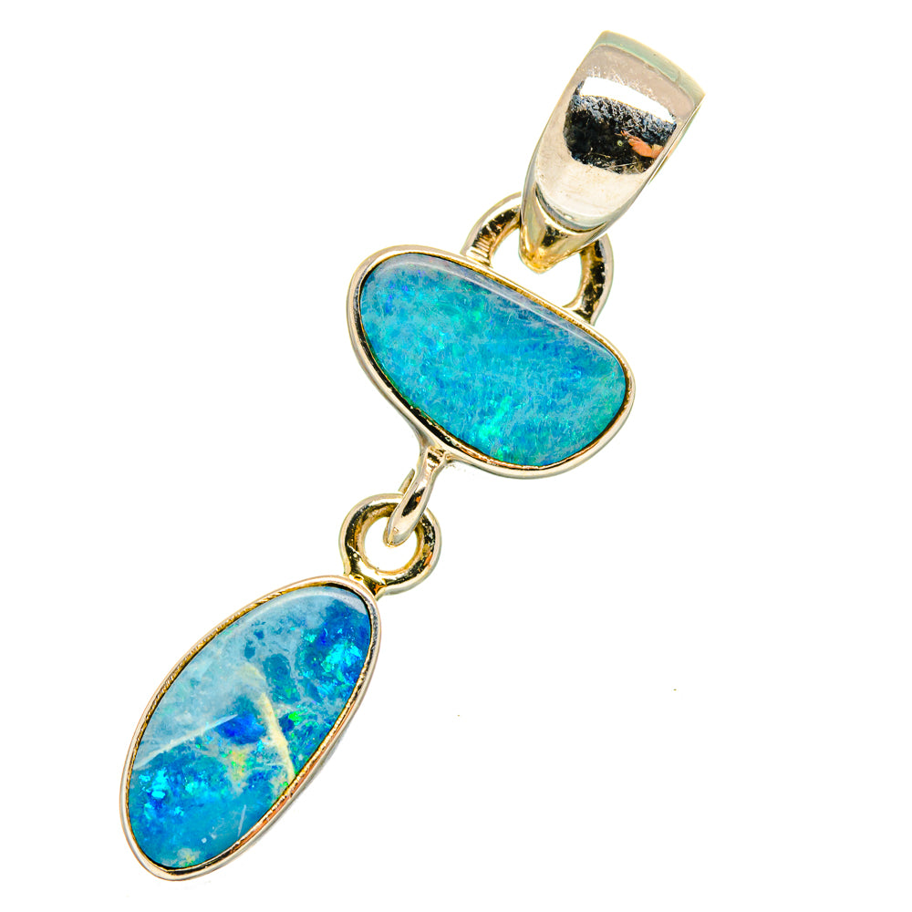 Larimar Pendants handcrafted by Anasilvercos - PD14433