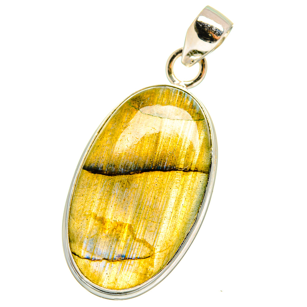 Labradorite Pendants handcrafted by Anasilvercos - PD14449