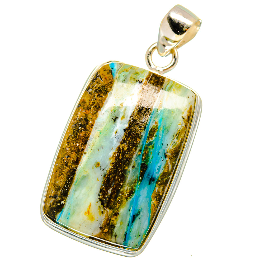 Peruvian Opal Pendants handcrafted by Anasilvercos - PD14450