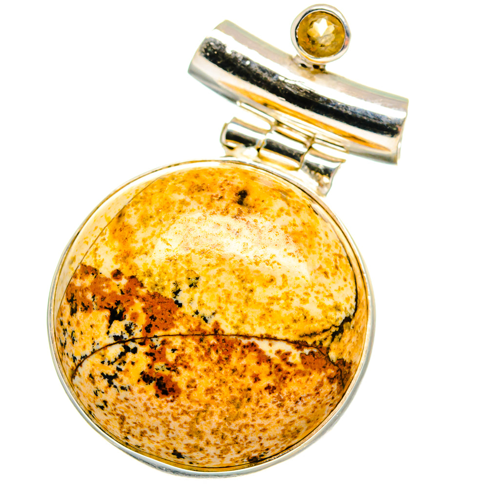 Picture Jasper Pendants handcrafted by Anasilvercos - PD14482