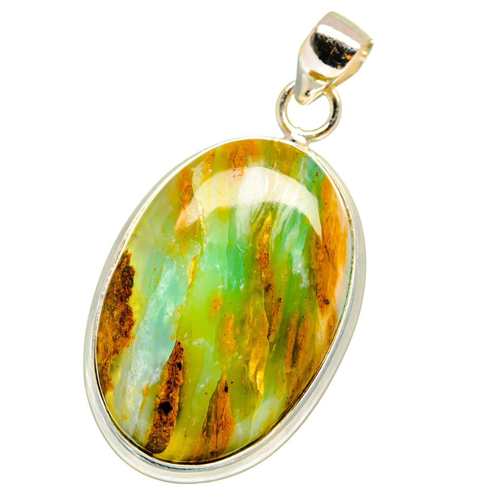 Peruvian Opal Pendants handcrafted by Anasilvercos - PD14484