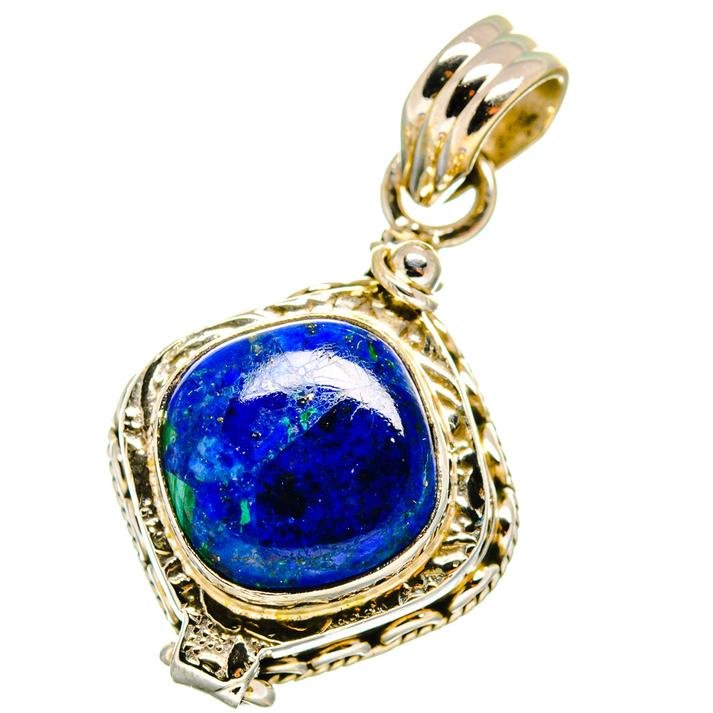Azurite Pendants handcrafted by Anasilvercos - PD14499