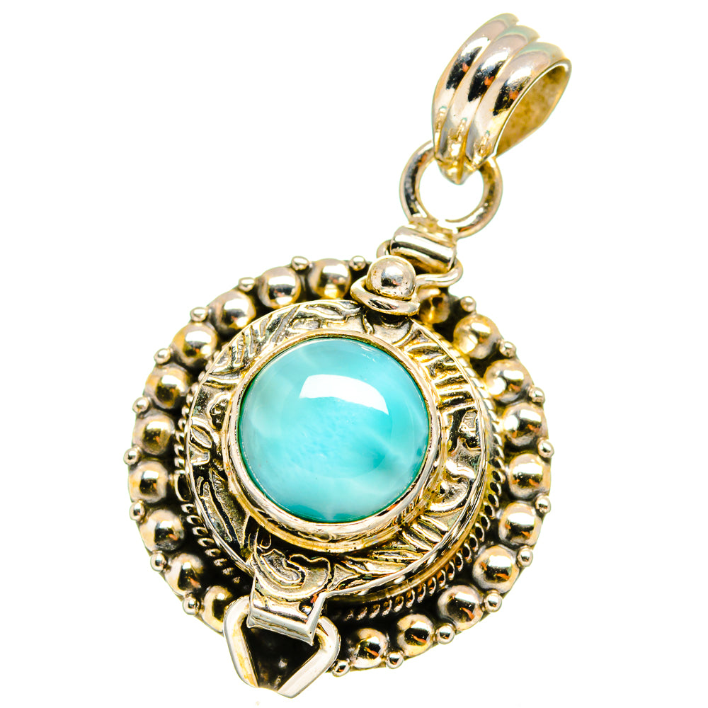 Larimar Pendants handcrafted by Anasilvercos - PD14502