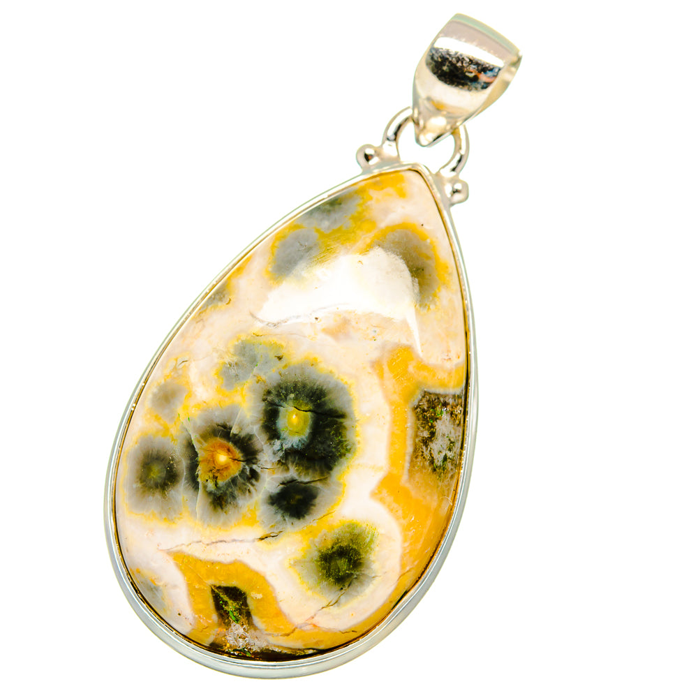 Ocean Jasper Pendants handcrafted by Anasilvercos - PD14520