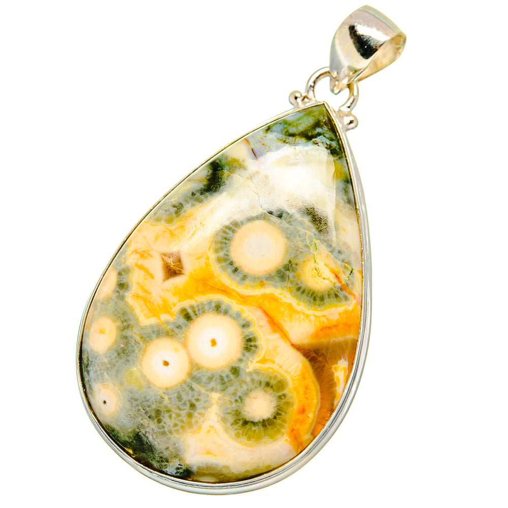 Ocean Jasper Pendants handcrafted by Anasilvercos - PD14521