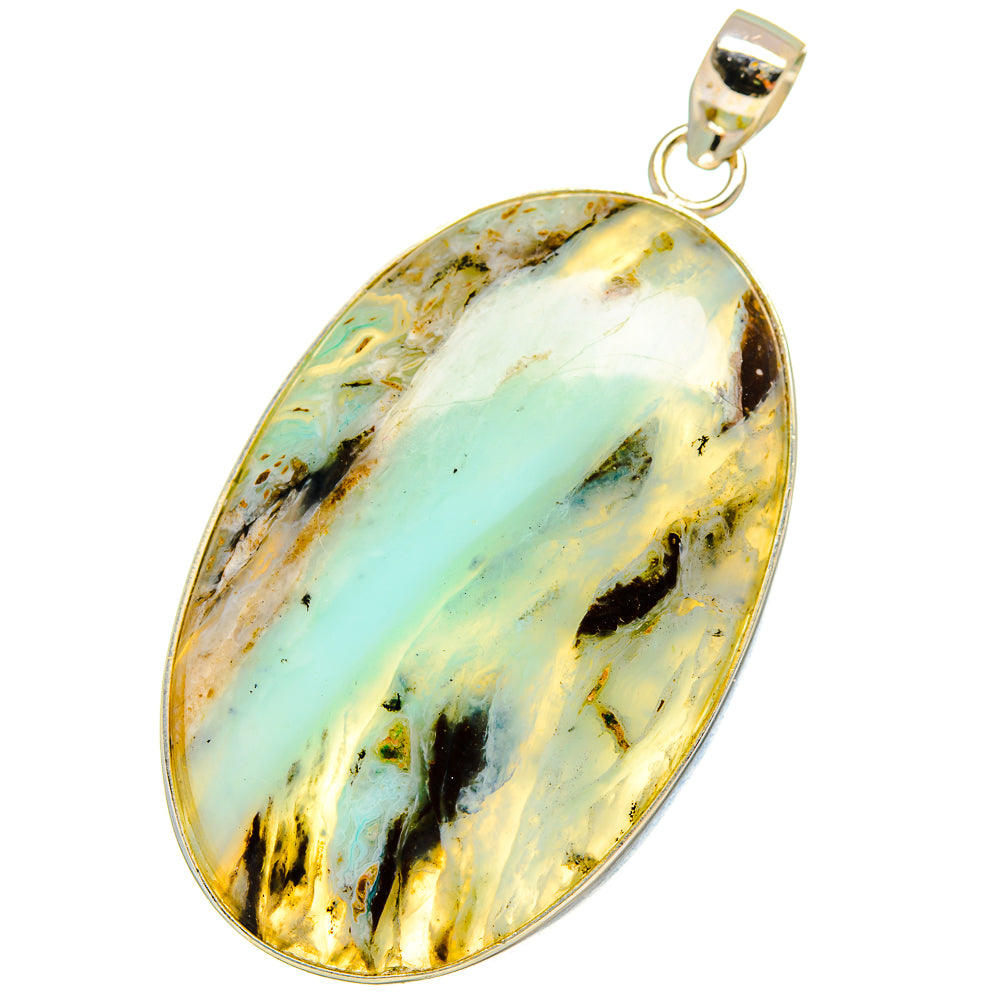 Peruvian Opal Pendants handcrafted by Anasilvercos - PD14523