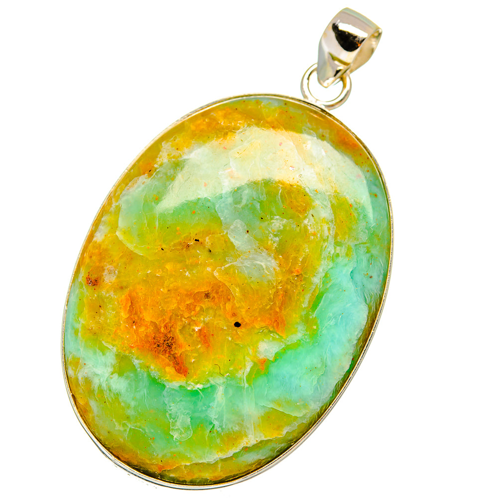 Peruvian Opal Pendants handcrafted by Anasilvercos - PD14525