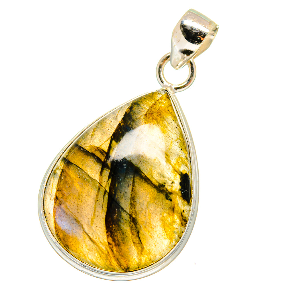 Labradorite Pendants handcrafted by Anasilvercos - PD14542