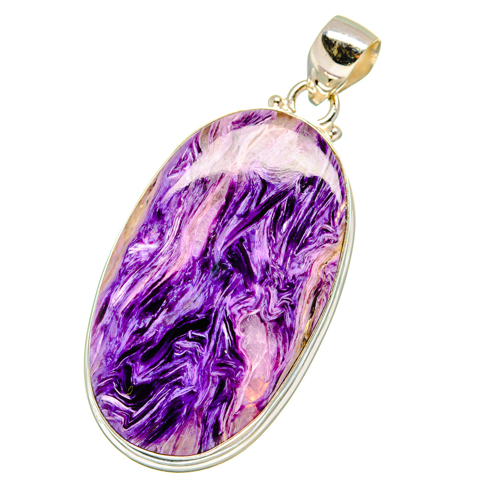 Charoite Pendants handcrafted by Anasilvercos - PD14548