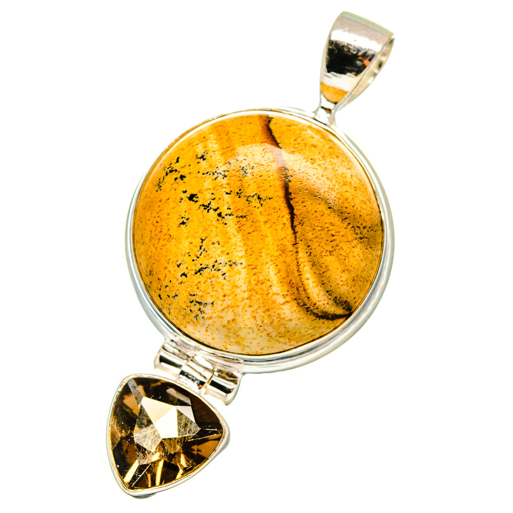 Picture Jasper Pendants handcrafted by Anasilvercos - PD14551