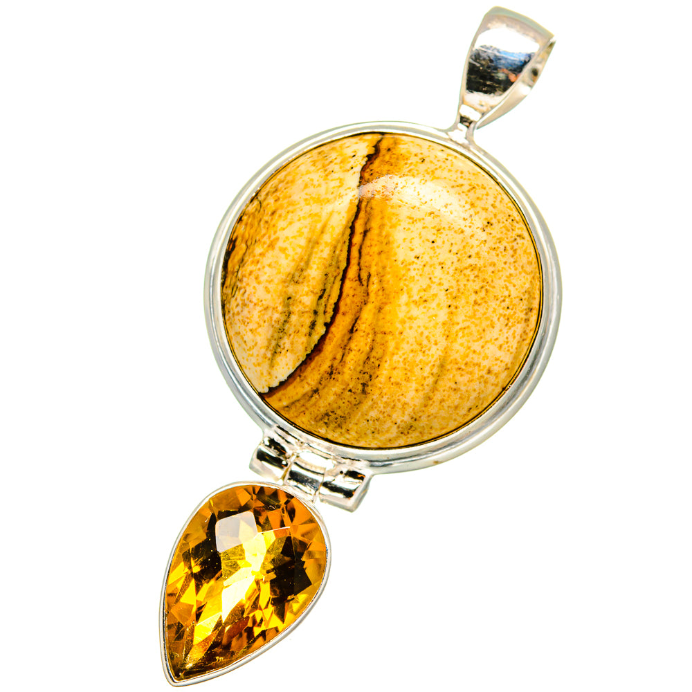 Picture Jasper Pendants handcrafted by Anasilvercos - PD14557