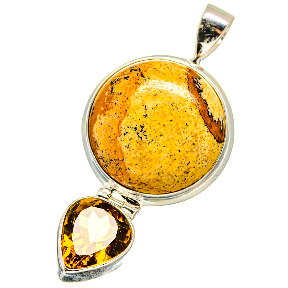 Picture Jasper Pendants handcrafted by Anasilvercos - PD14560