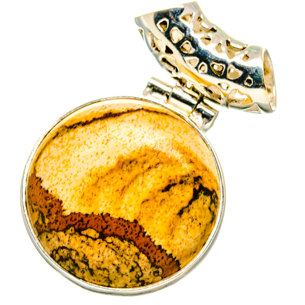 Picture Jasper Pendants handcrafted by Anasilvercos - PD14568