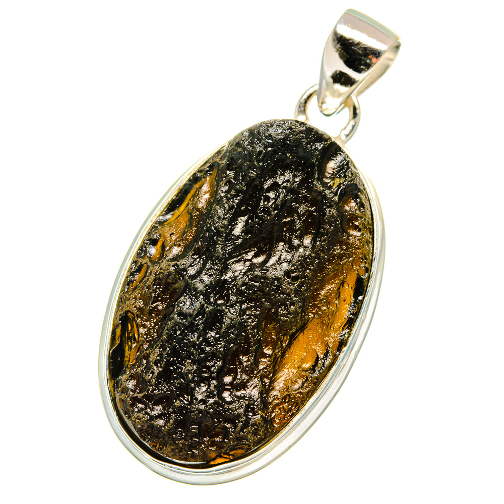 Tektite Pendants handcrafted by Anasilvercos - PD14571