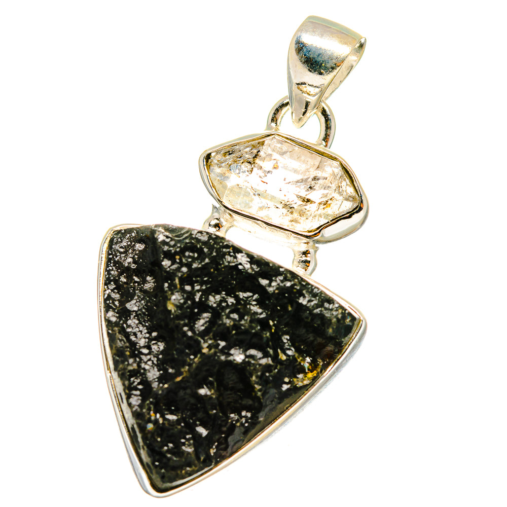 Tektite Pendants handcrafted by Anasilvercos - PD14579