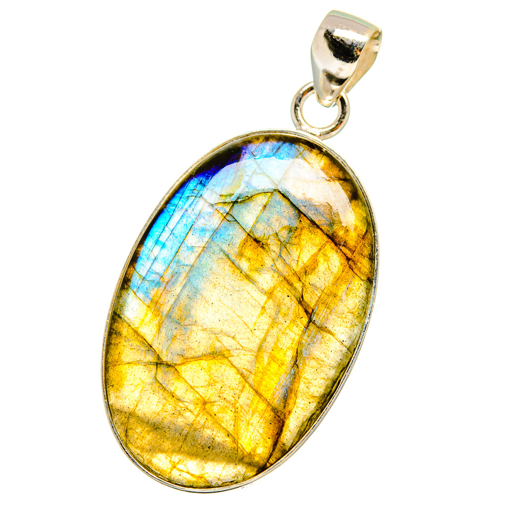 Labradorite Pendants handcrafted by Anasilvercos - PD14631