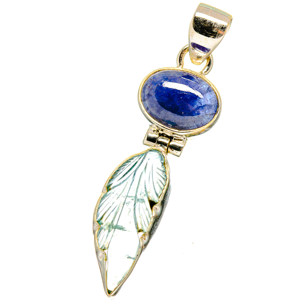 Aquamarine Pendants handcrafted by Anasilvercos - PD14634