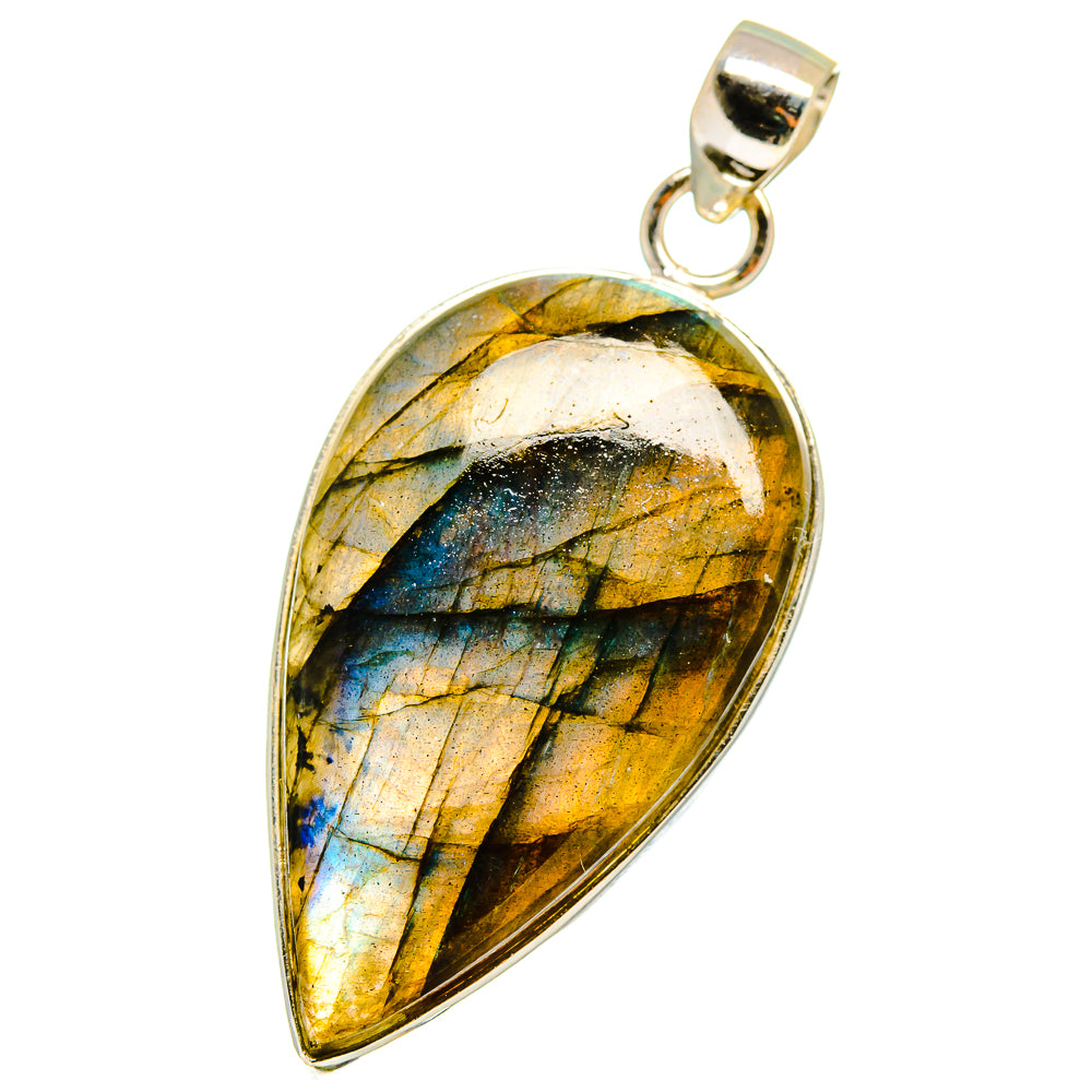 Labradorite Pendants handcrafted by Anasilvercos - PD14643