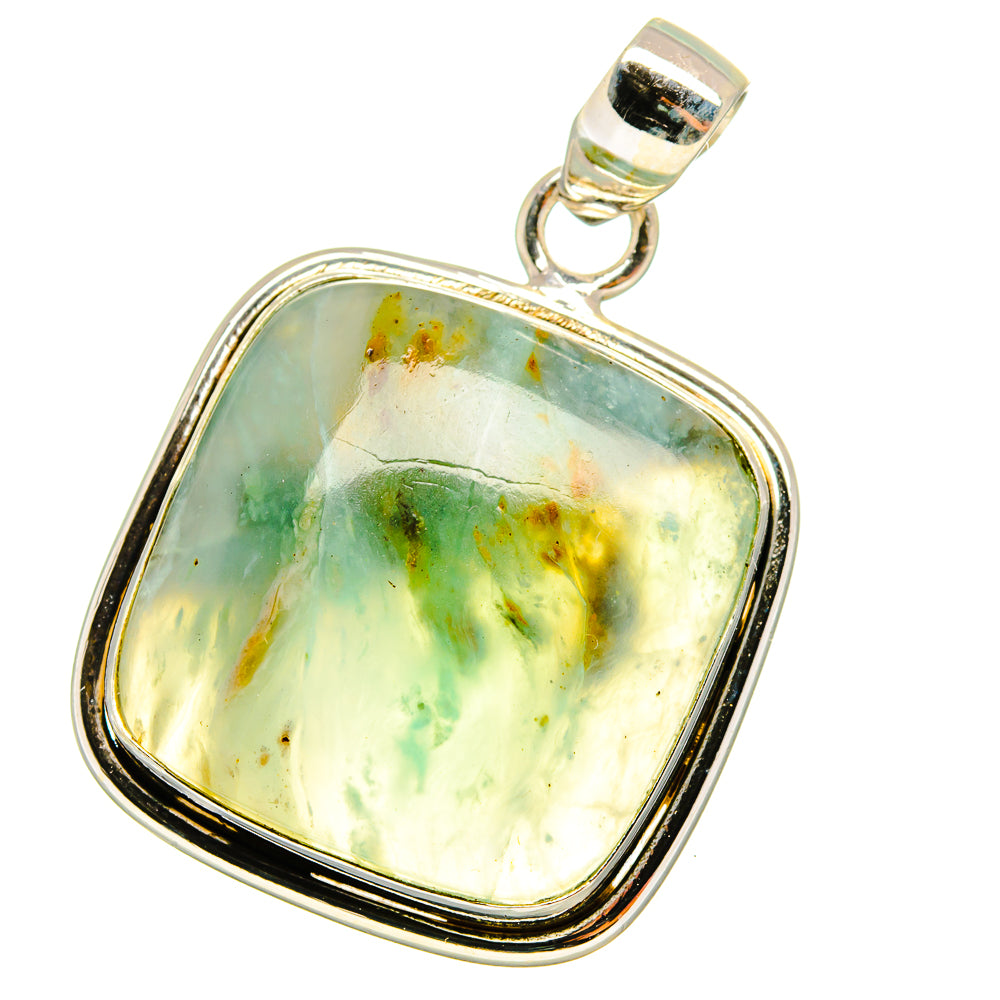 Peruvian Opal Pendants handcrafted by Anasilvercos - PD14647
