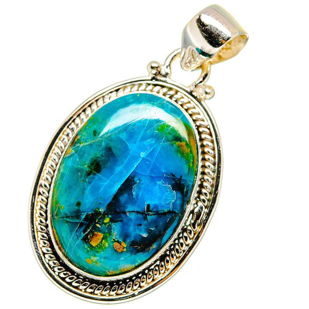Peruvian Opal Pendants handcrafted by Anasilvercos - PD14651