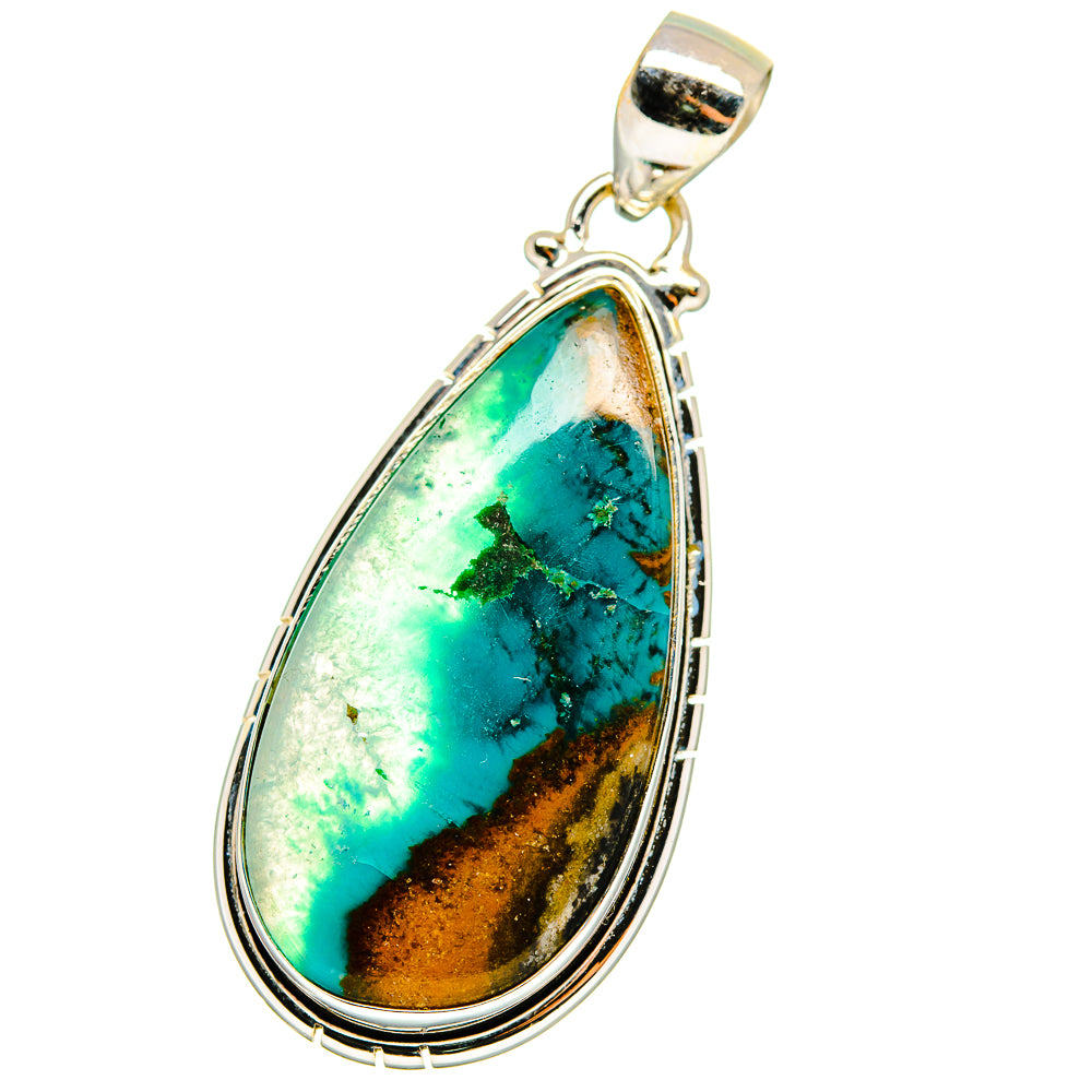 Peruvian Opal Pendants handcrafted by Anasilvercos - PD14661