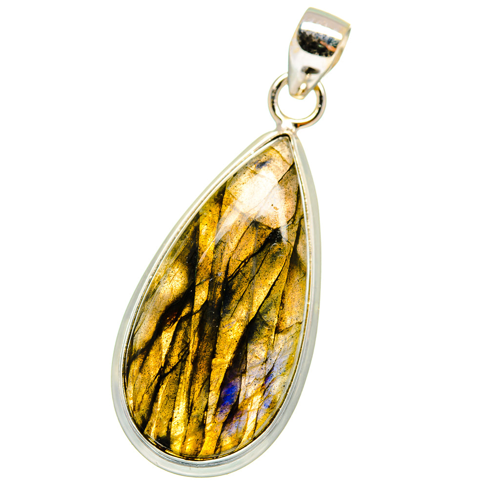 Labradorite Pendants handcrafted by Anasilvercos - PD14663