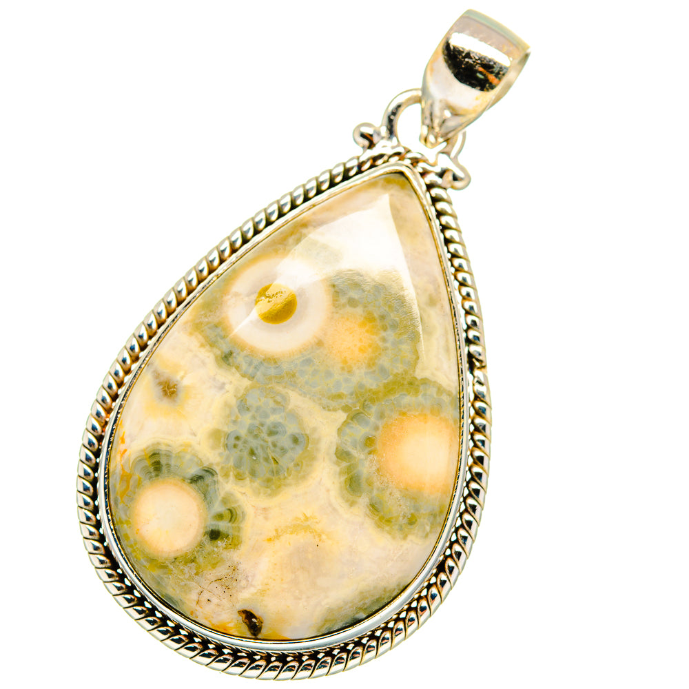 Ocean Jasper Pendants handcrafted by Anasilvercos - PD14702