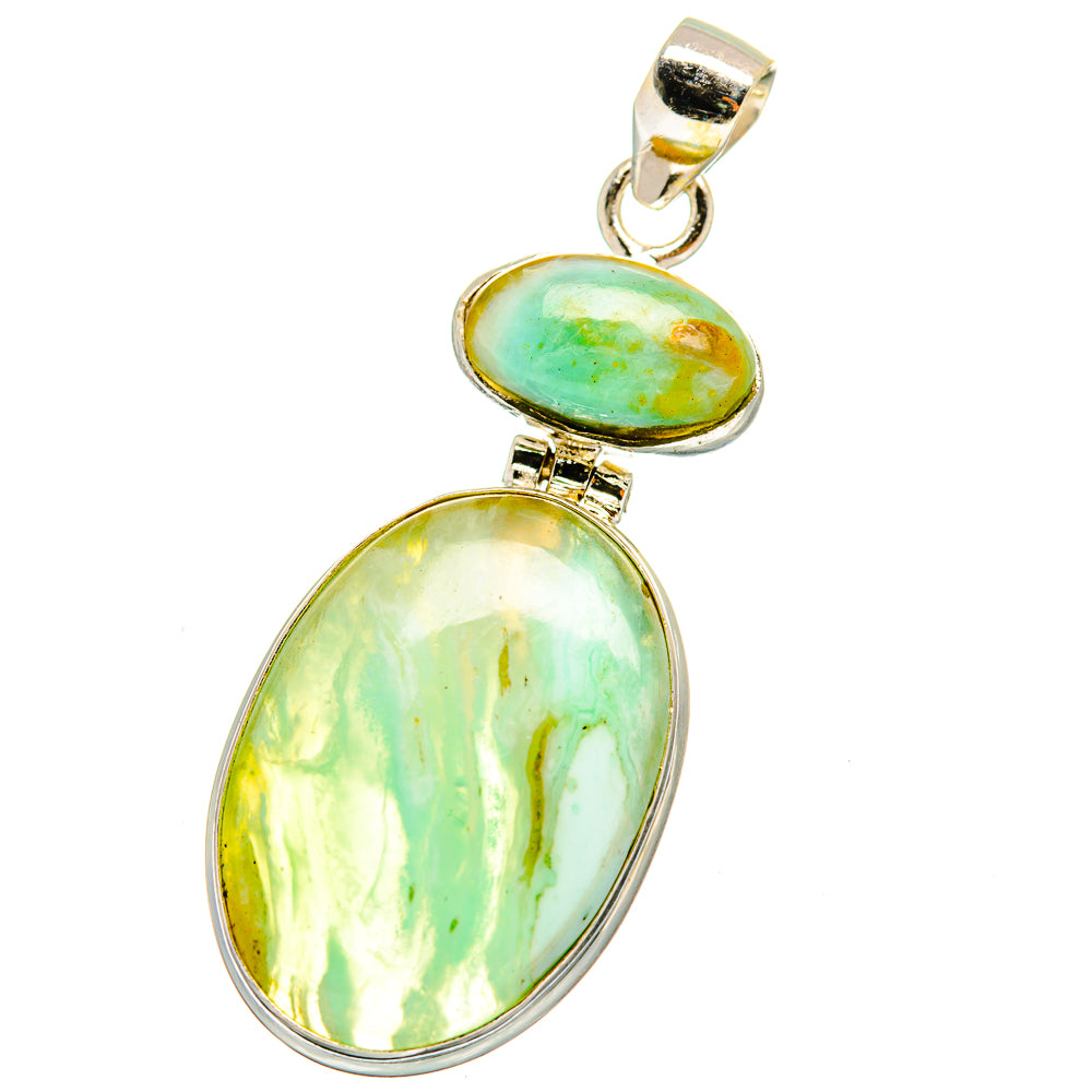 Peruvian Opal Pendants handcrafted by Anasilvercos - PD14704