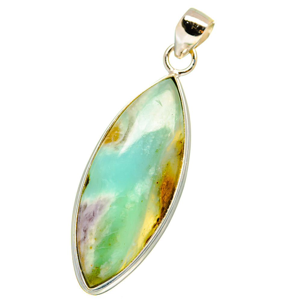 Peruvian Opal Pendants handcrafted by Anasilvercos - PD14705
