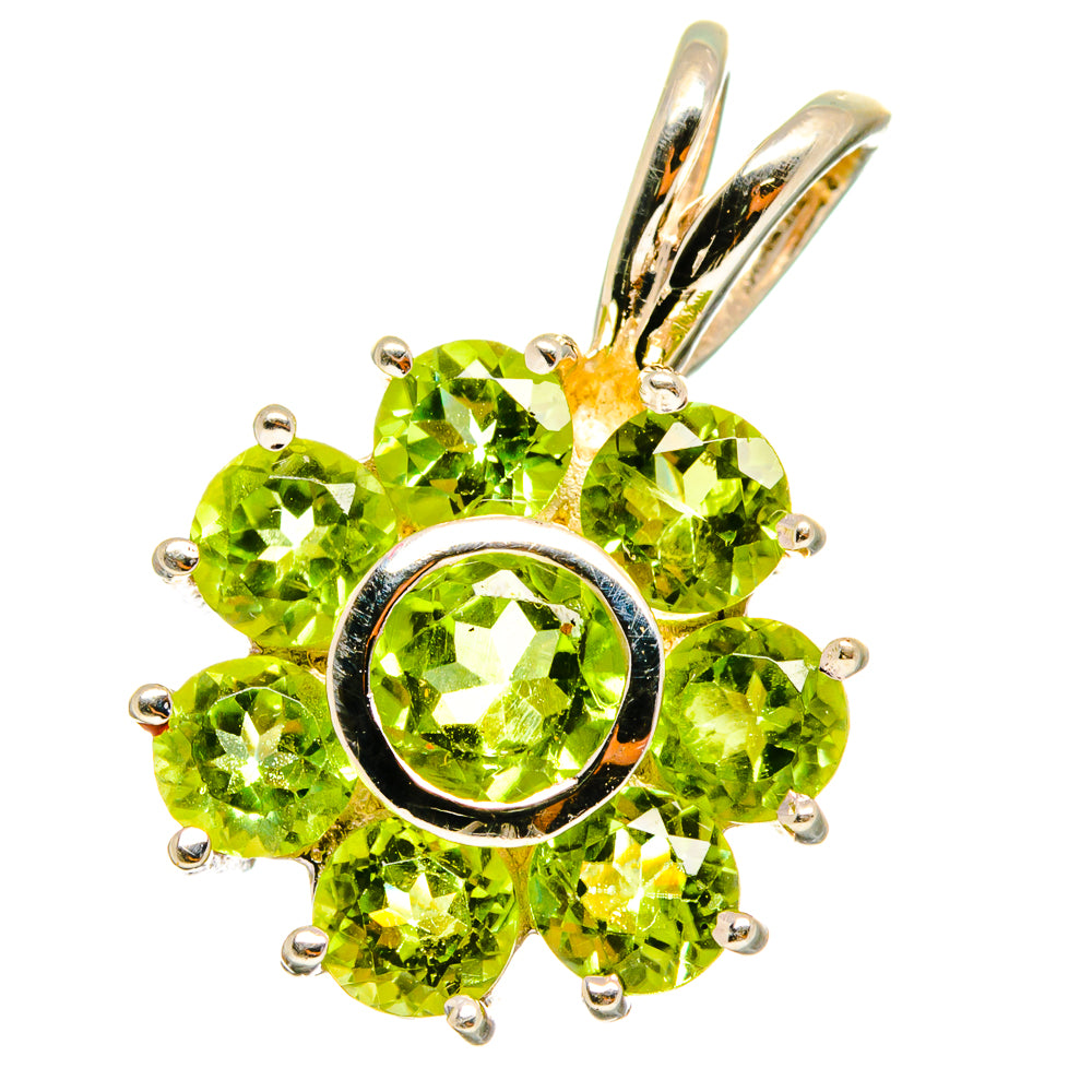 Peridot Pendants handcrafted by Anasilvercos - PD14758
