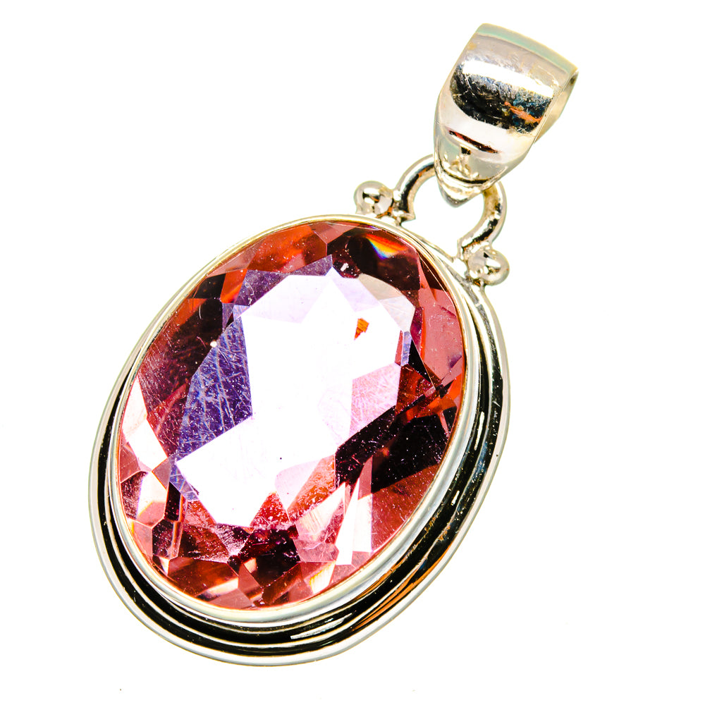 Color Change Alexandrite (Lab.) Pendants handcrafted by Anasilvercos - PD14760