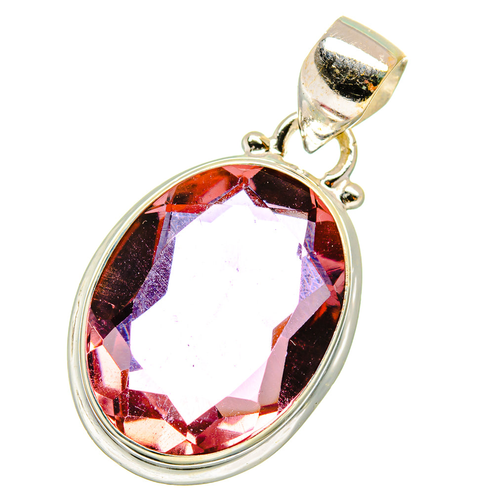 Color Change Alexandrite (Lab.) Pendants handcrafted by Anasilvercos - PD14761