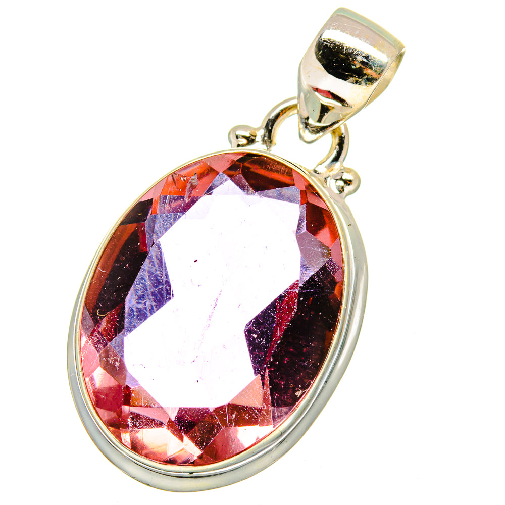Color Change Alexandrite (Lab.) Pendants handcrafted by Anasilvercos - PD14762