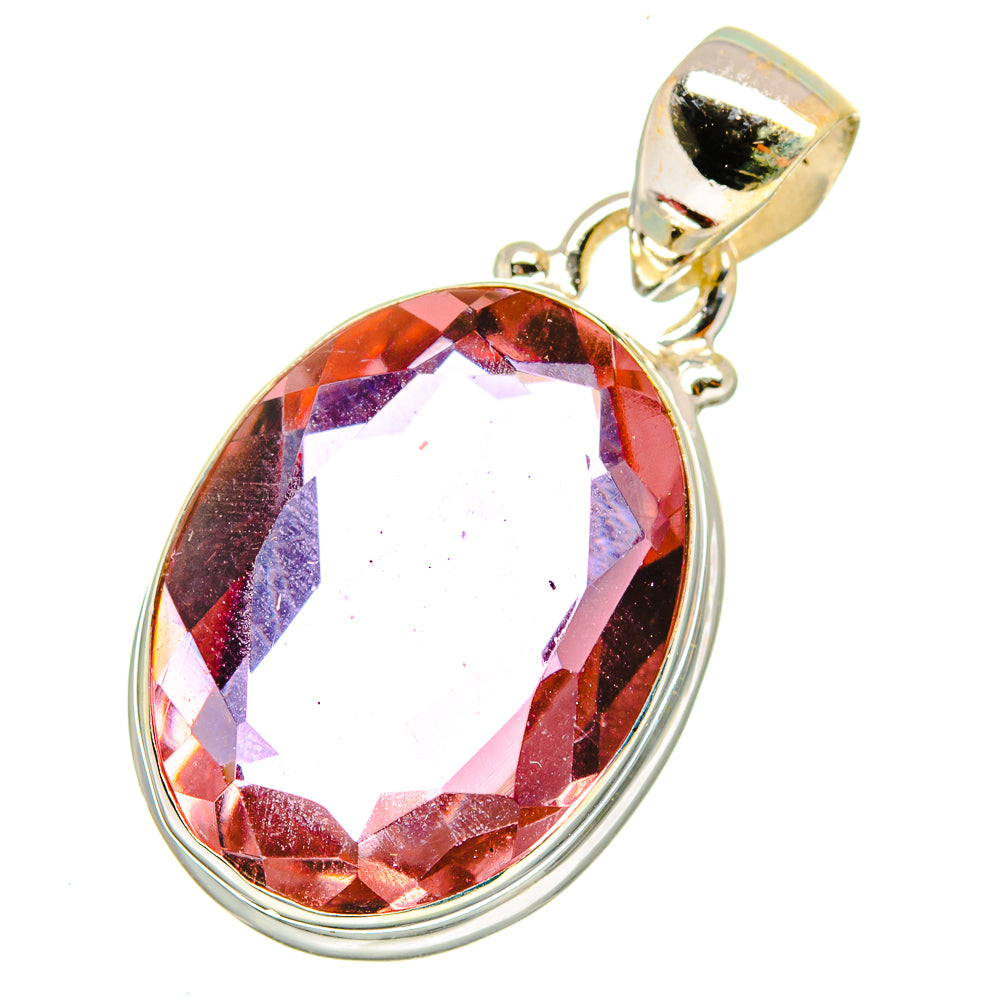 Color Change Alexandrite (Lab.) Pendants handcrafted by Anasilvercos - PD14763