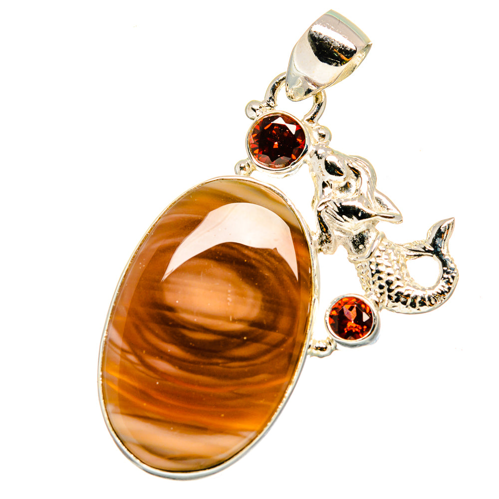 Imperial Jasper Pendants handcrafted by Anasilvercos - PD14767 - Photo 2