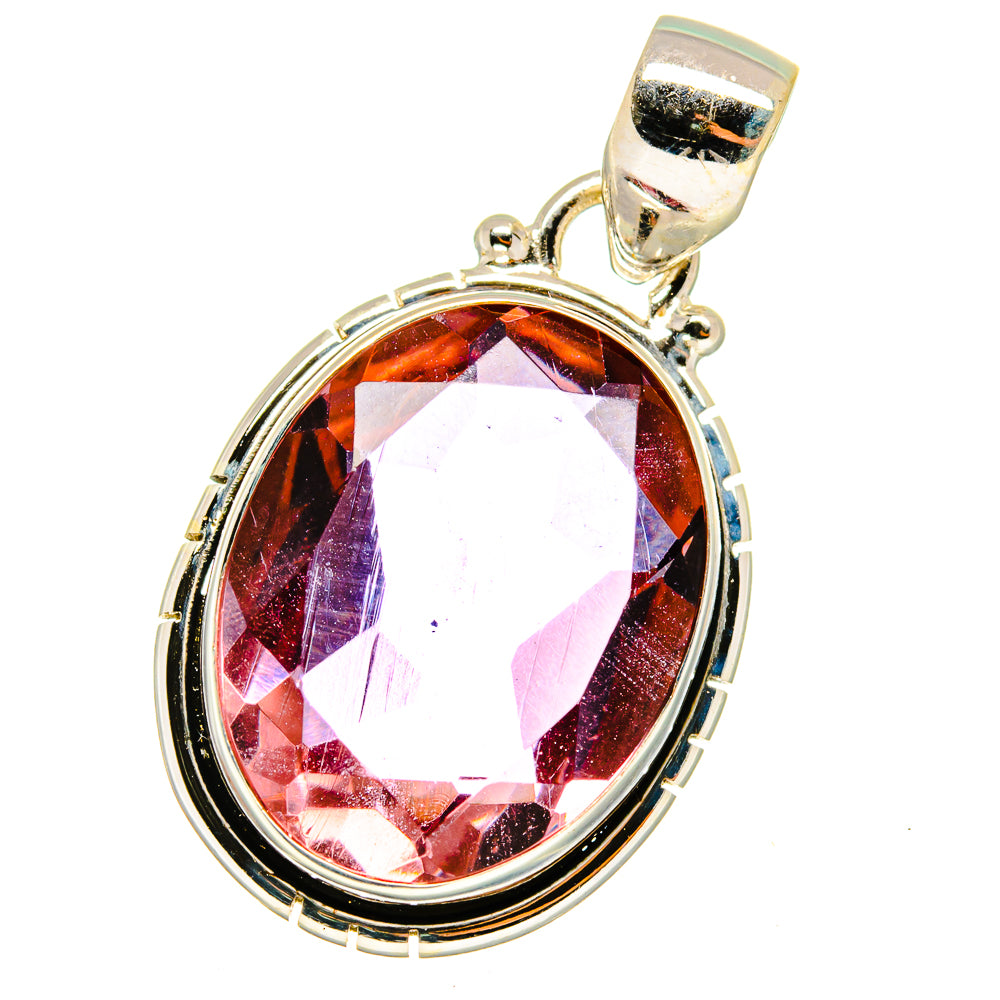 Color Change Alexandrite (Lab.) Pendants handcrafted by Anasilvercos - PD14770