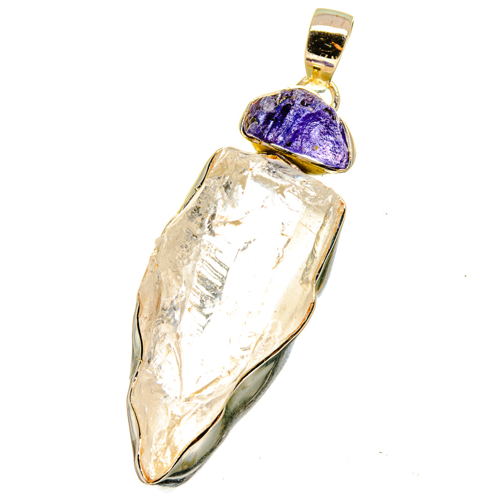 Rainbow Moonstone Pendants handcrafted by Anasilvercos - PD14785