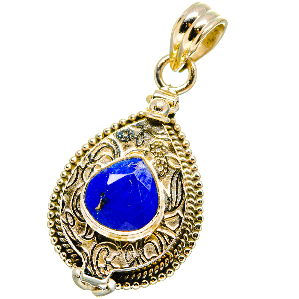 Lapis Lazuli Pendants handcrafted by Anasilvercos - PD14806