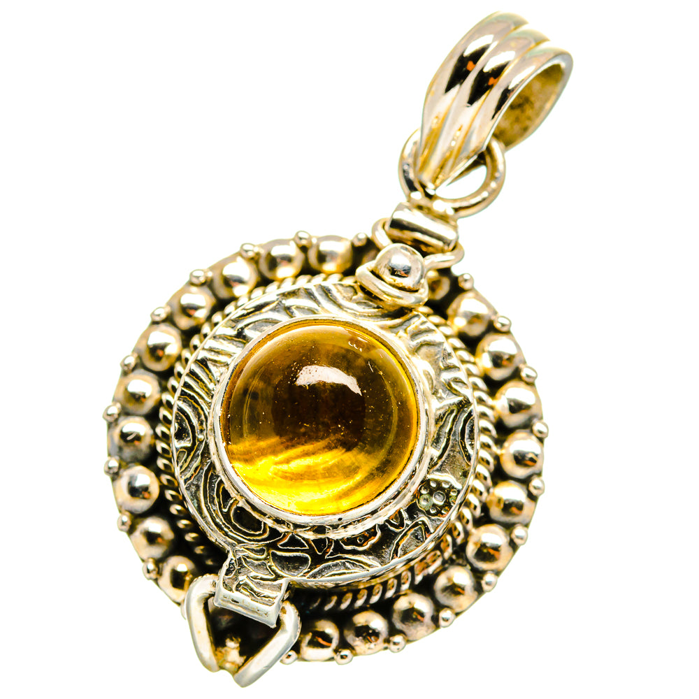Citrine Pendants handcrafted by Anasilvercos - PD14818