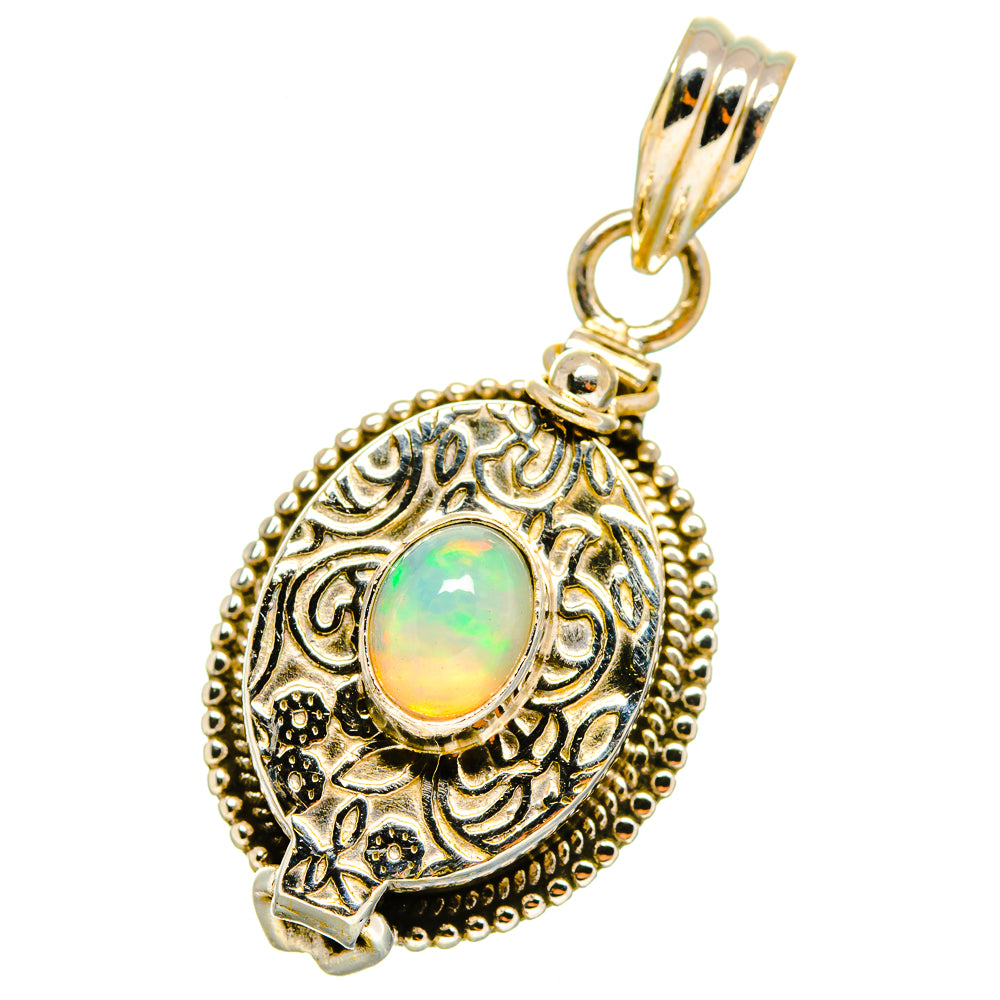 Ethiopian Opal Pendants handcrafted by Anasilvercos - PD14820